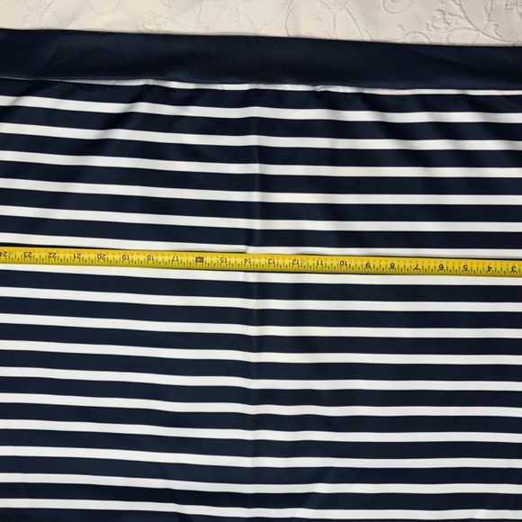 Pink Daisy Plus Size, NWT,  Long Sleeve White & Navy Stripped Shirt - Picture 8 of 8